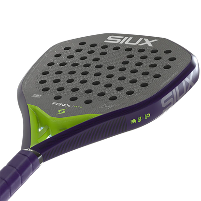 מחבט פאדל Siux Fenix Pro Glow Purple 2026 Leo Augsburger