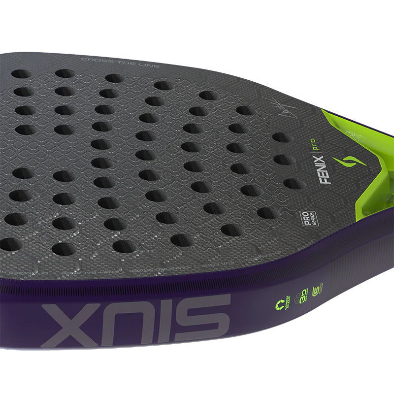 מחבט פאדל Siux Fenix Pro Glow Purple 2026 Leo Augsburger