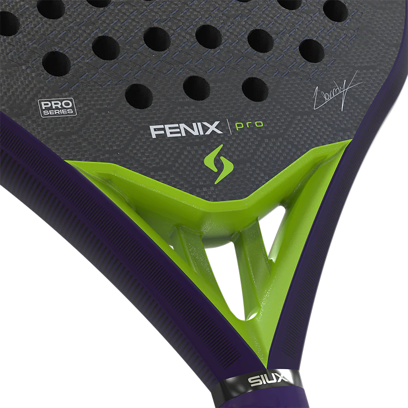 מחבט פאדל Siux Fenix Pro Glow Purple 2026 Leo Augsburger
