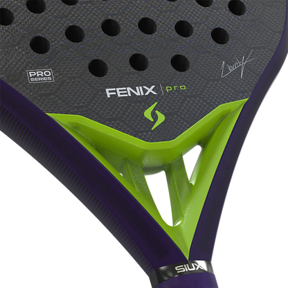 מחבט פאדל Siux Fenix Pro Glow Purple 2026 Leo Augsburger