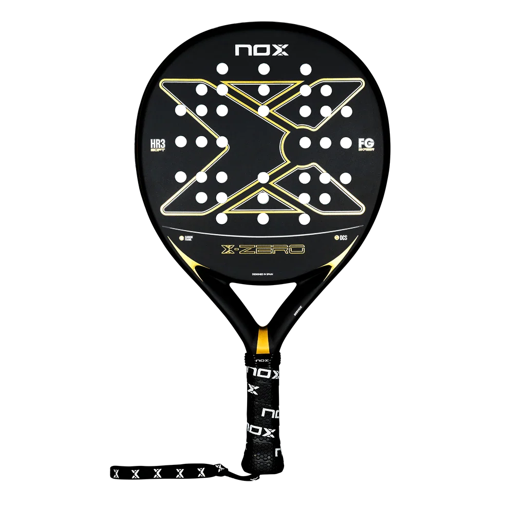 מחבט פאדל NOX X-ZERO Black Gold למתחילים