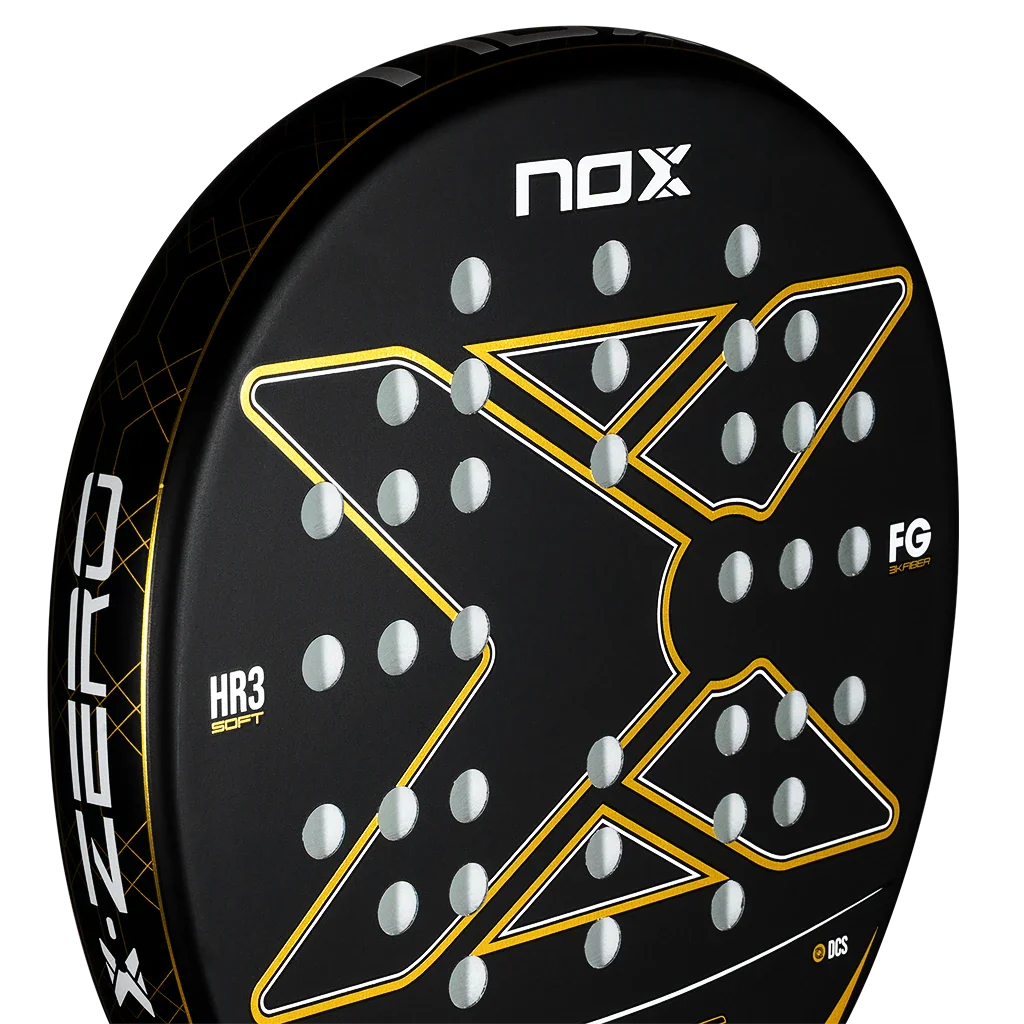 מחבט פאדל NOX X-ZERO Black Gold למתחילים