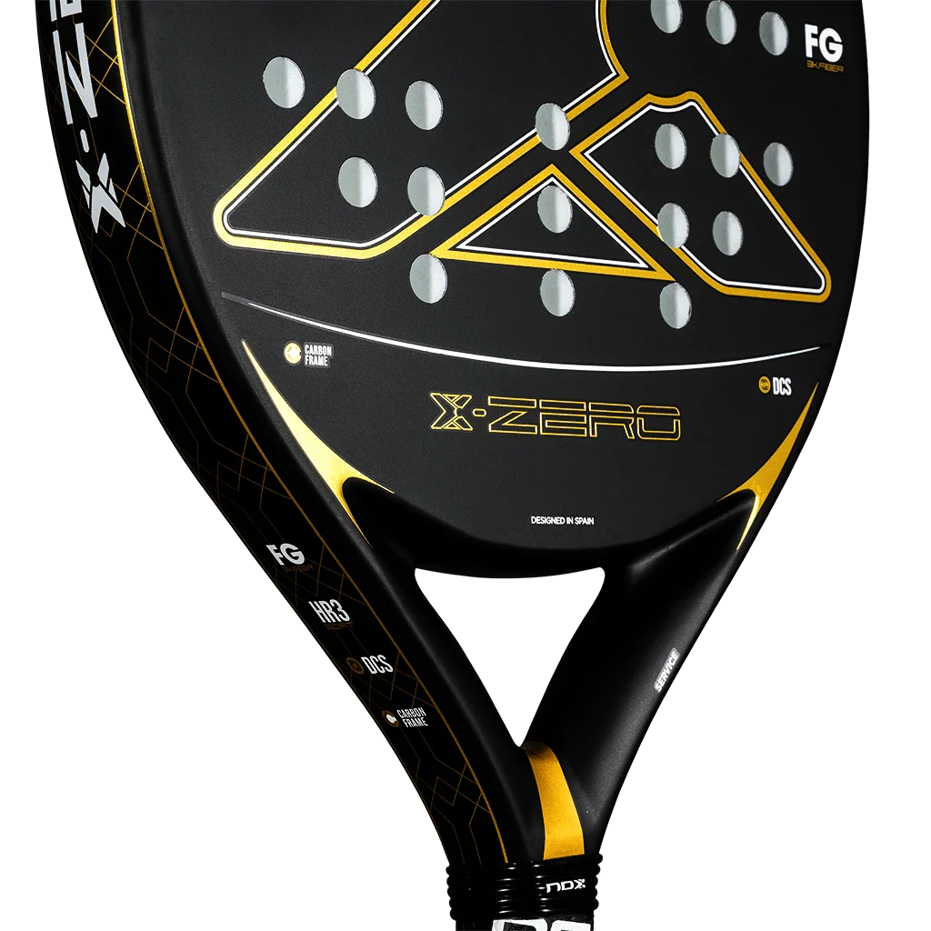 מחבט פאדל NOX X-ZERO Black Gold למתחילים